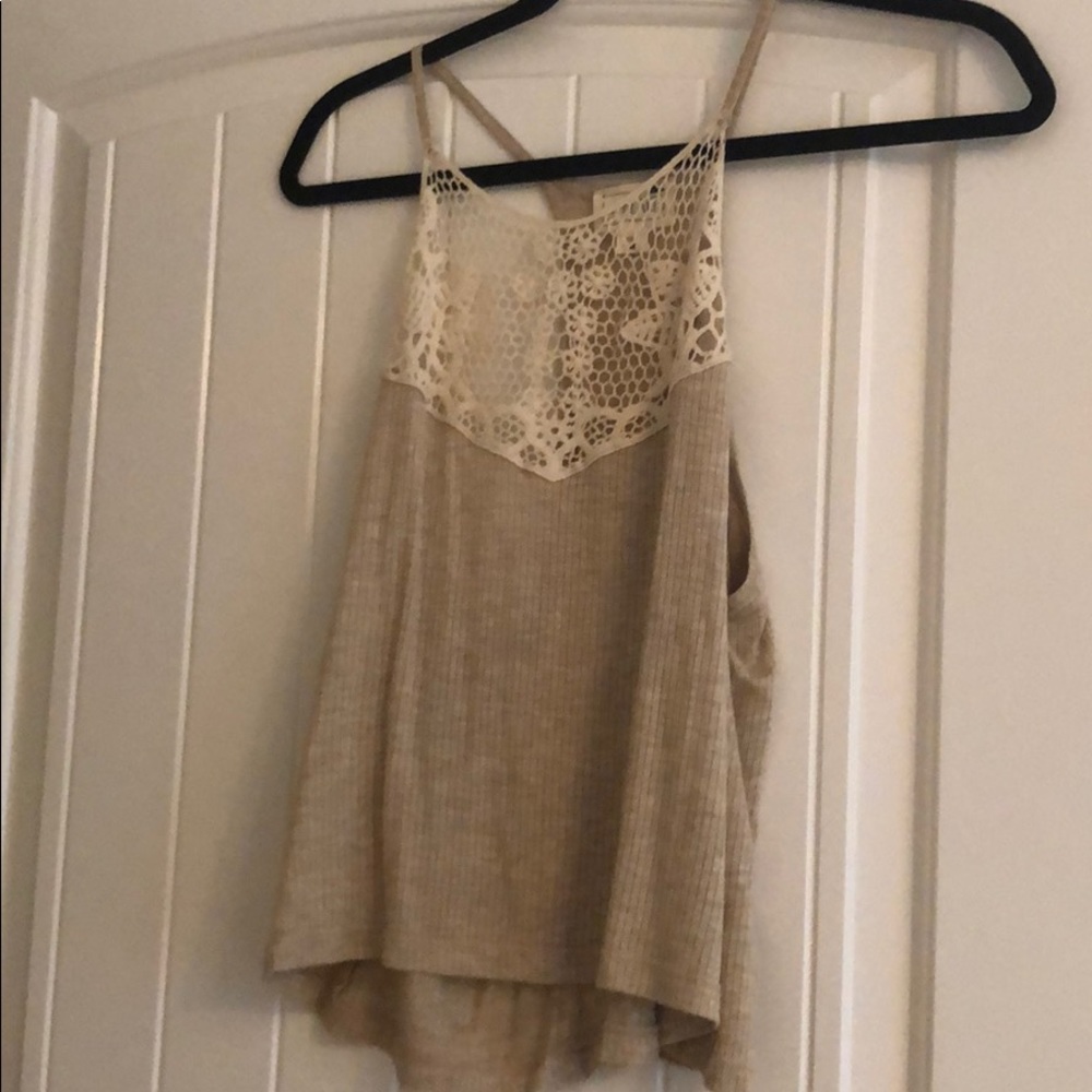 Blouse , barley worn